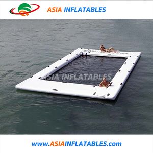 Inflatable Swimming Enclosure Portable Floating Pool Enclosure, Nettle Net Boat Pools