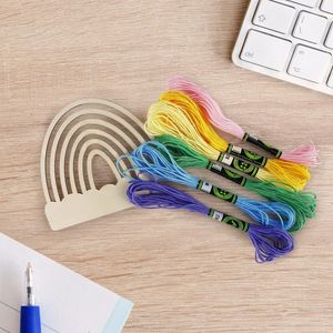 Wholesale DIY Product Wood Rainbow Craft Kit for Kids Wood Kids Gift Rainbow Craft Kit