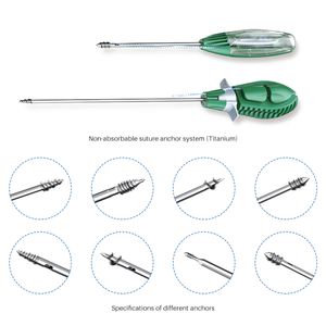 Meniscus Repair Surgery Peek Suture Anchor Types Knee Surgery for Torn Meniscus
