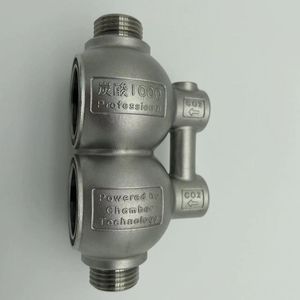 OEM 316L Medical Stainless Steel Double Way Check Valve Body Precision Investment Casting