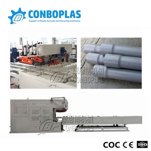 16mm 75mm Full Automatic Double out Plastic PVC Water Pipe Belling Socketing Machine