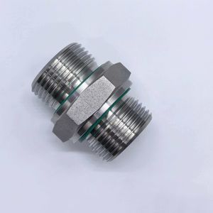 High Pressure SS316L Stainless Steel Jic Thread Hydraulic Transition Fitting