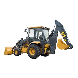 Backhoe Loader with Digger for Construction Use Baggerlader with Different Attachments Multi-Function Digger Excavator