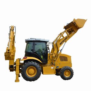 China 388 Towable Mini Compact Machines New Small Cheap Wheel Backhoe Excavator Loader with Price for Sale Dubai Philippines