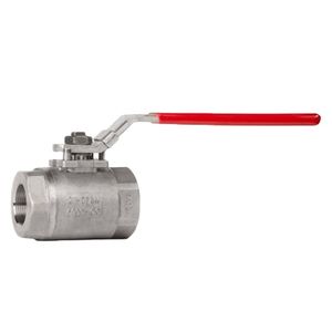 2-Piece 6000psi/2500lb Stainless Steel316 CF8m Threaded End Ball Valves