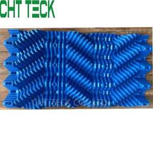 Open Cooling Tower S Wave Crown Shape PP/PVC Blace/Blue/White Filling