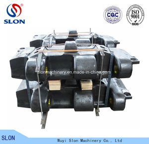 High Manganese Steel O&K Undercarriage Parts Excavator Bulldozer Track Shoe