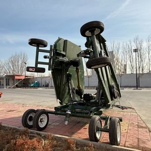 Heavy-Duty Folding Wing Lawn Mower for Professional Landscaping