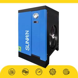 Low Maintenance High Efficiency Intelligent Screw Air Compressor for Stable Pressure