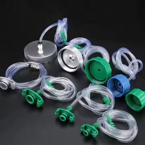 Us Style Adapter Pneumatic Dispensing Accessories Plastic Air Tube Syringe Barrel Adapters