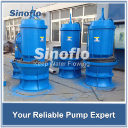 Axial Flow/Mixed Flow Submersible Propeller drainage/dewatering Pump