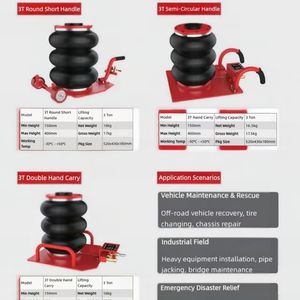 Air Bag Jack 3 Ton Heavy Duty Pneumatic Inflatable Car Lift Jack for Garageoem