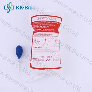 Medical Consumables Pressure Infusion Bag 3000ml for Accelarting Liquid Infusion