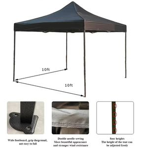 Pop up Folding Gazebo Canopy Camping Tent for Exhibition Party and Event