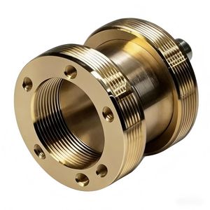 High Precision CNC Lathe Machined Steel Brass Aluminum Parts