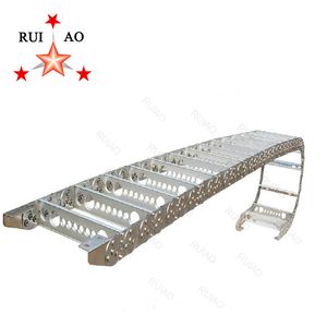 Hot Seller Stainless Steel Cable Drag Chain Width Customized Energy Chain Steel Cable Carrier