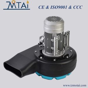 Plastic Multi-Wing Centrifugal Fan Auto Car Wash Powerful Air Drying Blower
