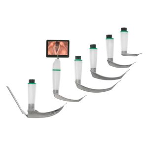 Mj-Iia Medical Ent Intubation Laryngoscope Set Difficult Airway Reusable Video Laryngoscope