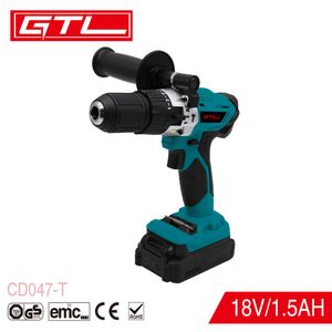 Hand Power Tools Machine 20V Lithium Cordless Impact Drill (CD047-T)