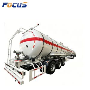 Oil Tanker Truck Fuel Tanker Semi Trailer 50000L Aluminum Fuel Tank Trailer