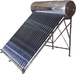 Factory Price 50-500L Evacuated Tube Stainless Steel Solar Hot Water Geyser