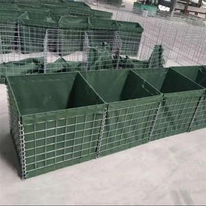 High Quality Customized Galvanized Gabion Wall Iron Defense Barrier Fortification Explosion-Proof Wire Mesh
