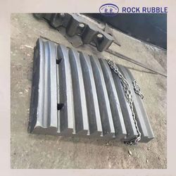 Jaw Plate Crusher Wear Parts Manganese Casting Manufacture