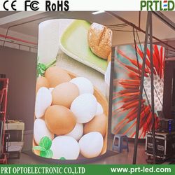 Indoor Full Color Video Wall Soft Display Panel Soft Display Circle LED P1.8, P2p2.5, P4