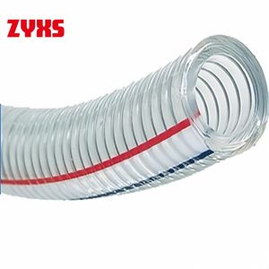 Transparent Non-Toxic Flexible PVC Reinforced Hose PVC Spiral Steel Wire Hose