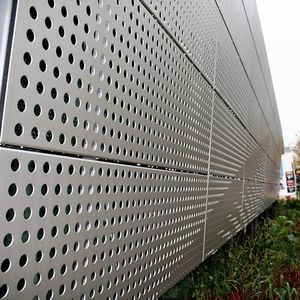 Outdoor Construction Stainless Steel Perforated Metal Mesh