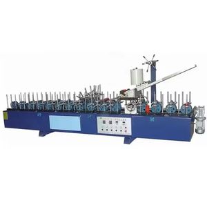 High Quality PVC PE Door Coating Laminating Machine Melamine Foil EVA Profile Wrapping Machine