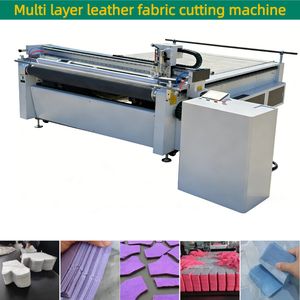 Apparel Knitted Body Armor Roll-Feeding CNC Cutting Machine Textile Workwear Automatic Fabric Cutting Machine