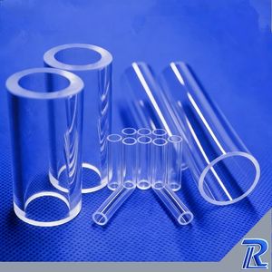 Custom Heat Resistant Quartz High Purity Quartz Glass Tube Polished Clear Quartz Tube for Lab Industry