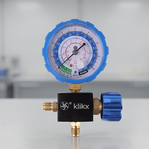 Single Double Gauge Valve OEM Design Refrigerant Use Manifold Pressure Set
