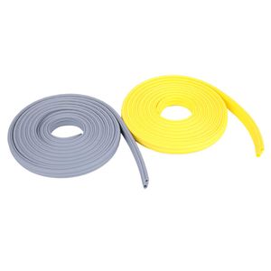 Silicone Rubber Seal Strip Waterproof Door Window Sealing Strip Weatherproof Flexible Rubber Gasket Strip OEM