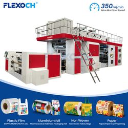 Dual Station 6 Color Central Drum Flexo Printing Machine Price