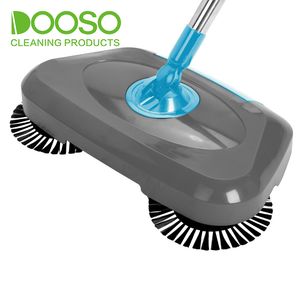 China Manufacturer 2-in-1 Magic Automatic Handheld Carpet Brush Floor Sweeper Machine Broom