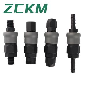 Plastic-Steel Type C Pneumatic Fittings Self-Locking Fast PU Air Hose Connector