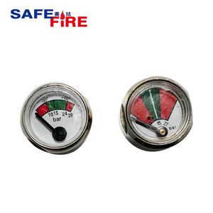 CE Aproved Mini Diaphragm Pressure Gauge 23mm for Dry Powder Fire Extinguisher
