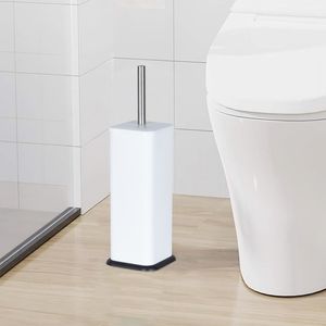 Toilet Brush Durable Stainless Steel Square Space-Saving Color Custom