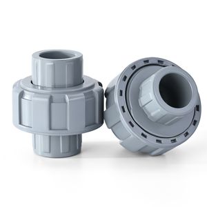CPVC Union DIN Pn16 DN15-DN100 True Union High Temperature Plastic Pipe Fitting