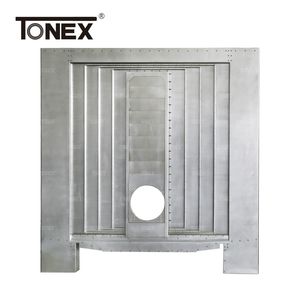 Steel Telescopic Cover Stainles Steel Bellow Cover Steel Plate Telescopic Cover for CNC Machine