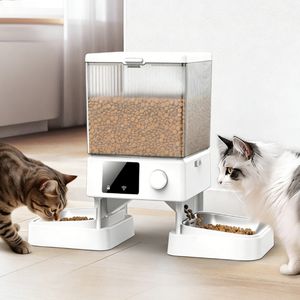 Smart Automatic Pet Feeder with Timed Portion Control for Cats and Dogs