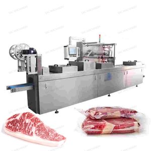 Pork Chicken Beef Fish Thermoforming Vacuume Meat Vacuum Packing Machine for Vacuum Seal Sealer