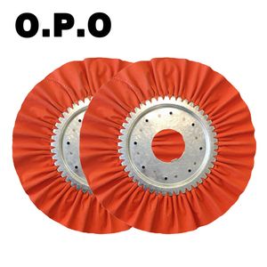 High-Performance Red Airway Edge Buffing Wheel for Aluminum