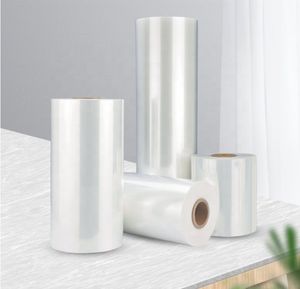 Factory OEM Standard Type Normal Heat Sensitive POF PVC Shrink Film Blow Molding Soft Package Stretch Film Wrap Plastic Shrinking Film Roll Pack Material