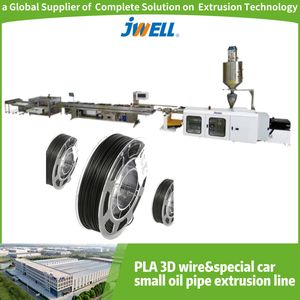Jwell Intelligent Making Machine for Small Pipe Plastic Extruder for PLA 3D Printing Wire/ Filaments Extrusion Line/3D Printing Consumables Extrusion Line