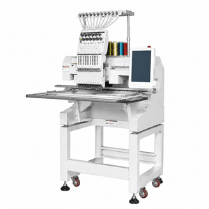 High Speed Commercial Embroidery Machine for Custom Logo Caps and T-Shirts