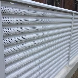 Easy-Clean Design Stainless Steel Perforated Metal Mesh for Decoration and Protection Fence Outdoor