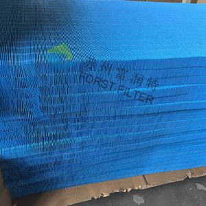 Forst Supplier F9 Spun Bonded Wood Pulp Paper Nano Pleated Filter Media